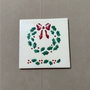 Decorative Christmas Trivet/Tile